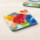 Suche nach abstrakte rose untersetzer Aquarell