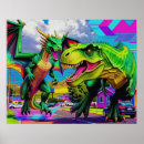 Suche nach grüner dinosaurier poster Prähistorische tiere