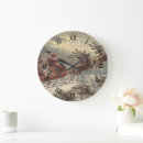 Suche nach schlitten wanduhren Santa claus