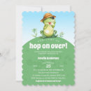 Suche nach frosch party einladungen Grün