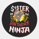 Suche nach ninja geburtstag aufkleber Kung fu