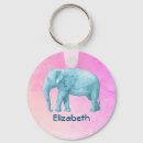 Suche nach blauer elefant schlüsselanhänger Aquarell
