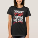 Suche nach verrücktes katzen tshirts Katzenliebhaber