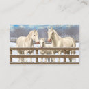 Suche nach weißes pferd visitenkarten Stute