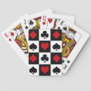 Suche nach vier spielkarten Anzüge