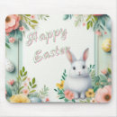 Suche nach niedlicher osterhase mousepads Easter