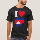 Suche nach kambodscha flagge tshirts Für