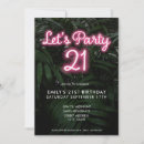 Suche nach neon party einladungen Modern