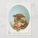 Suche nach viktorianische katzen postkarten Weihnachten