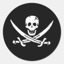 Suche nach die piratenflagge aufkleber Schwarz