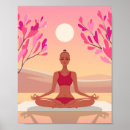 Suche nach yoga girl poster Meditation