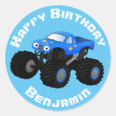 Suche nach blaues monster aufkleber Lastkraftwagen