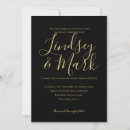 Suche nach elegante hochzeit einladungen Schwarz und gold
