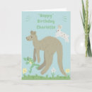 Suche nach tiere geburtstag karten Känguru