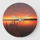 Suche nach horizont poster wanduhren Landschaft