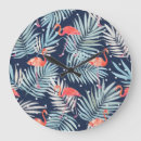 Suche nach tropischer flamingo wanduhren Mode