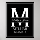 Suche nach hochzeitsmonogramm poster Mit monogramm