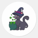 Suche nach hexe und katze aufkleber Niedlich