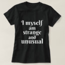 Suche nach ungewöhnlich tshirts Seltsam