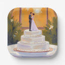 Suche nach hochzeitstorte teller Aquarell