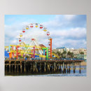 Suche nach santa monica pier poster Kalifornien