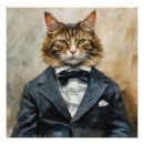 Suche nach katzen anzug poster Niedlich