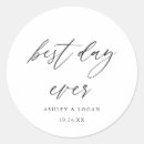 Suche nach beste hochzeit aufkleber Kalligraphie