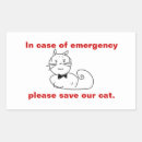 Suche nach retten sie meine katzen aufkleber Sicherheit