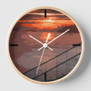 Suche nach sonnenaufgang wanduhren Farbenfroh