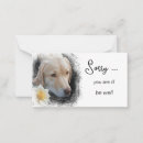 Suche nach hunde kleine grußkarten Blume