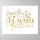 Suche nach zusammen poster Typografie