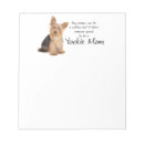 Suche nach yorkshire terrier notizblock Haustier