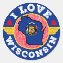 Suche nach wisconsin aufkleber Weishconsin staatsflagge