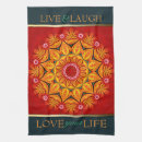 Suche nach blume des lebens geschirr tücher Leben lachen liebe