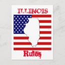 Suche nach flagge von illinois postkarten Chicago