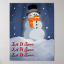 Suche nach viel zu schneien poster Schneemann