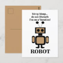Suche nach lustige roboter postkarten Cool