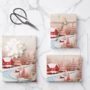 Suche nach winterlandschaften geschenkpapier Bäume