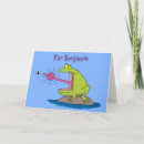Suche nach frosch cartoon karten Amphibien