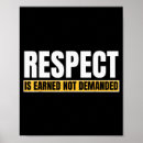 Suche nach respekt poster Lustig