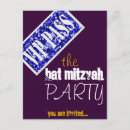Suche nach blaues bar mitzvah einladungen Party
