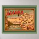 Suche nach alaska poster Vintag