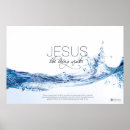 Suche nach lebendes wasser poster Jesus