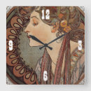 Suche nach alphonse mucha wanduhren Retro