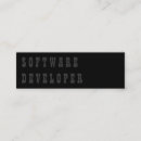 Suche nach softwareentwickler visitenkarten Computer