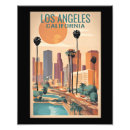 Suche nach vintage los angeles poster Stadtbild