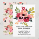 Suche nach blumen brunch einladungen Babydusche