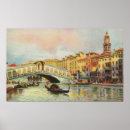 Suche nach rialto brücke poster Vintag