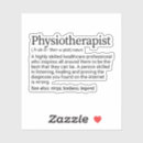 Suche nach physiotherapeut aufkleber Student