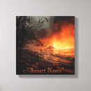 Suche nach feuer leinwand kunst Flamme